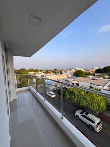 Balkón nebo terasa v ubytování Apartamentos Full Confort en el corazón de Valledupa