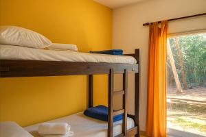 Postel nebo postele na pokoji v ubytování Posada La Pedrera