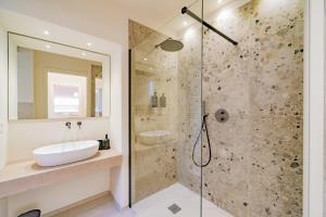 Koupelna v ubytování Cuneo Charme