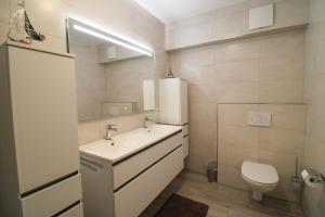 Koupelna v ubytování Deichliebe Pilsum