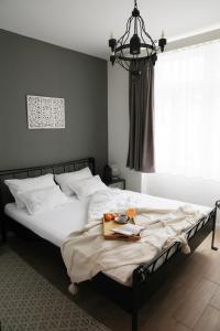 Postel nebo postele na pokoji v ubytování Mrežnički kutak