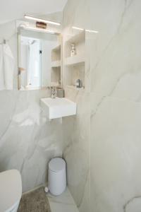 Koupelna v ubytování Villa Maria Laganas