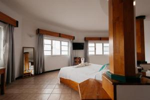 Postel nebo postele na pokoji v ubytování Casa Tobalá + 109 fotografií