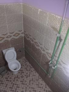 Koupelna v ubytování Hostel moha