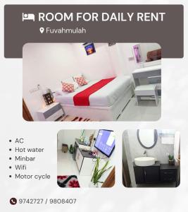 Postel nebo postele na pokoji v ubytování Save Sweet Home