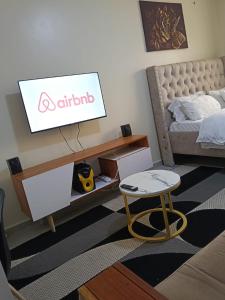 Ένα ή περισσότερα κρεβάτια σε δωμάτιο στο Classic Studio +2 φωτογραφίες