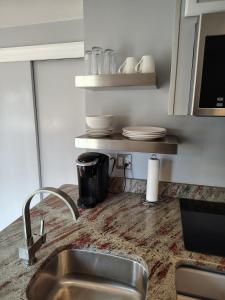 Kuchyň nebo kuchyňský kout v ubytování Pomfret Cottage + 41 fotografií