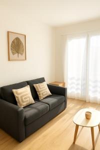 Χώρος καθιστικού στο Cabourg Sporting