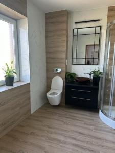 Koupelna v ubytování Całoroczny