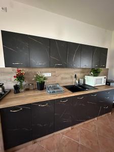 Kuchyň nebo kuchyňský kout v ubytování Całoroczny