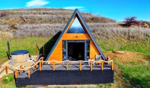 Naturlandskabet i nærheden af chaletet