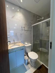 Ένα μπάνιο στο Marauí Guest House