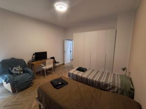 TV a/nebo společenská místnost v ubytování Bagaini Urban Flat