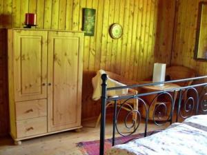 Postel nebo postele na pokoji v ubytování Ferienhaus In Gnesau Mit Grill