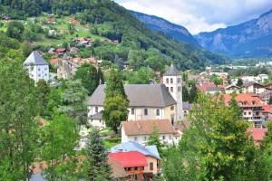 Nespecifikovaný výhled na hory nebo výhled na hory při pohledu z apartmánu