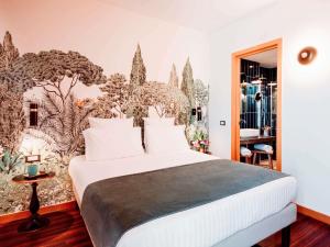 Postel nebo postele na pokoji v ubytování Hotel Mercure Roma Corso Trieste