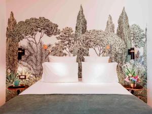 Postel nebo postele na pokoji v ubytování Hotel Mercure Roma Corso Trieste