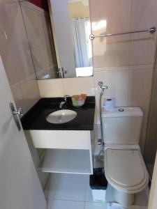 Et badeværelse på Pousada Luzes de Geribá + 56 billeder