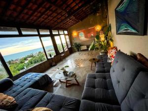 Posezení v ubytování LATINoAMÉRICA I Casa Bucólica I Maceió I Nordeste Brasileiro