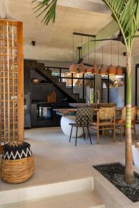 Posezení v ubytování Las chozas III