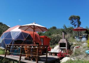 Fotografie z fotogalerie ubytování Glamping Cabaña San Martin v destinaci Guatavita