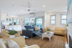 Χώρος καθιστικού στο Hamptons Haven