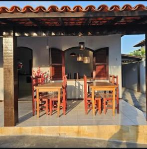 Patio nebo venkovní prostory v ubytování Pousada Areia