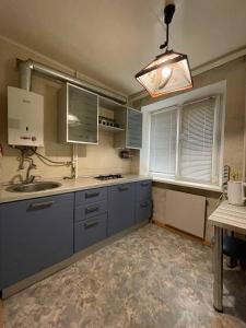 Køkken eller tekøkken på Центр города 2 кв