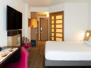 Postel nebo postele na pokoji v ubytování Novotel Barcelona City + 161 fotografií