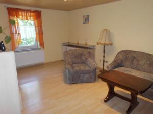 Posezení v ubytování Ferienwohnung Mit Terrasse