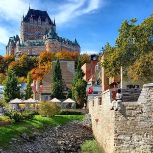 Κήπος έξω από το Le Caiman - Vieux-Quebec 2 Chambres à coucher & 2 salles de bains complètes