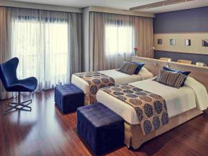 Postel nebo postele na pokoji v ubytování Mercure Sao Paulo Pamplona + 89 fotografií