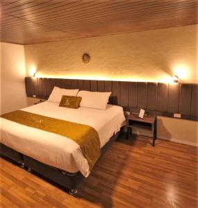 Postel nebo postele na pokoji v ubytování Casa Tiyay