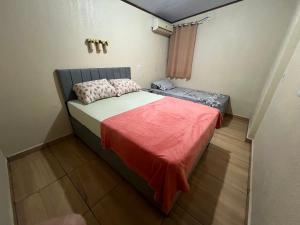 Postel nebo postele na pokoji v ubytování Pousada