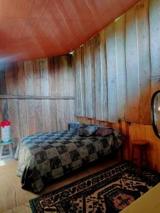 Postel nebo postele na pokoji v ubytování Somos Zapatón Catarata EL REY