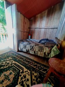 Postel nebo postele na pokoji v ubytování Somos Zapatón Catarata EL REY