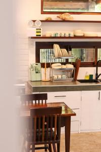 Kaffe- og tefaciliteter på Lusty Glaze Villa Siargao