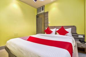 Ένα ή περισσότερα κρεβάτια σε δωμάτιο στο Hotel O Dream Connect Premium