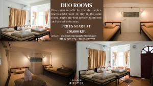 Ένα ή περισσότερα κρεβάτια σε δωμάτιο στο Orlardee hostel