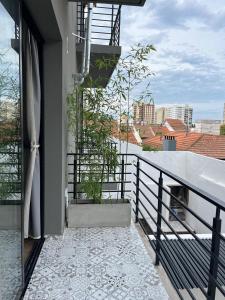 En balkon eller terrasse på Dpto SOÑADO Necochea