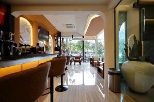 Χώρος καθιστικού στο Sira Boutique Chiang Mai