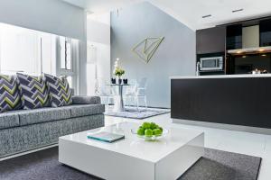 Citadines Fusionopolis Singapore的厨房或小厨房