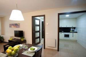 Η κουζίνα ή μικρή κουζίνα στο Andorra4days Canillo