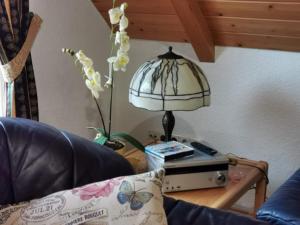 Posezení v ubytování Wohnung In Wilhelmsfehn Mit Großem Balkon