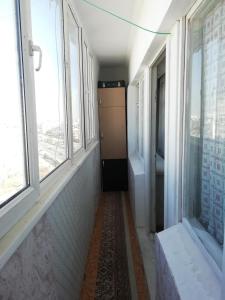 Giường trong phòng chung tại 7 дом у моря