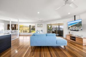 Posezení v ubytování Escape to Grandview