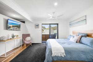 Postel nebo postele na pokoji v ubytování Escape to Grandview