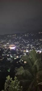 キャンディにあるSky rise mount hotelの夜の街並み