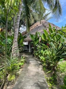Zahrada ubytování Buku Lodge Villa Spa Lombok