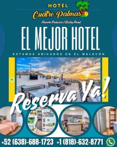 Πιστοποιητικό, βραβείο, πινακίδα ή έγγραφο που προβάλλεται στο Hotel Cuatro Palmas